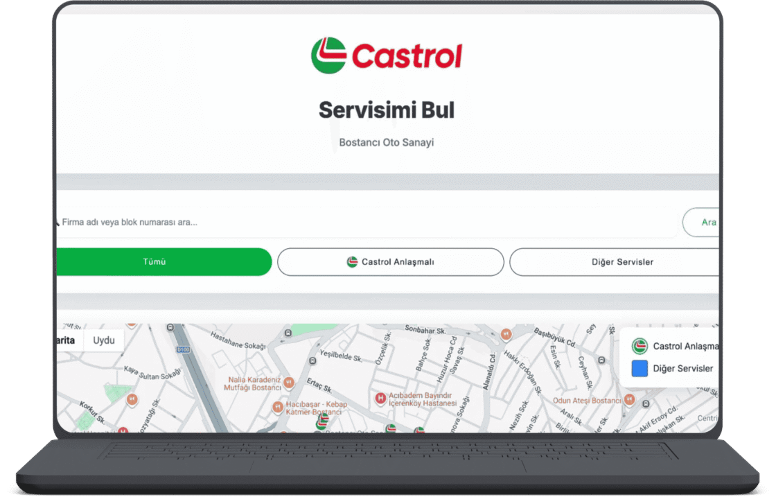Castrol Find My Service