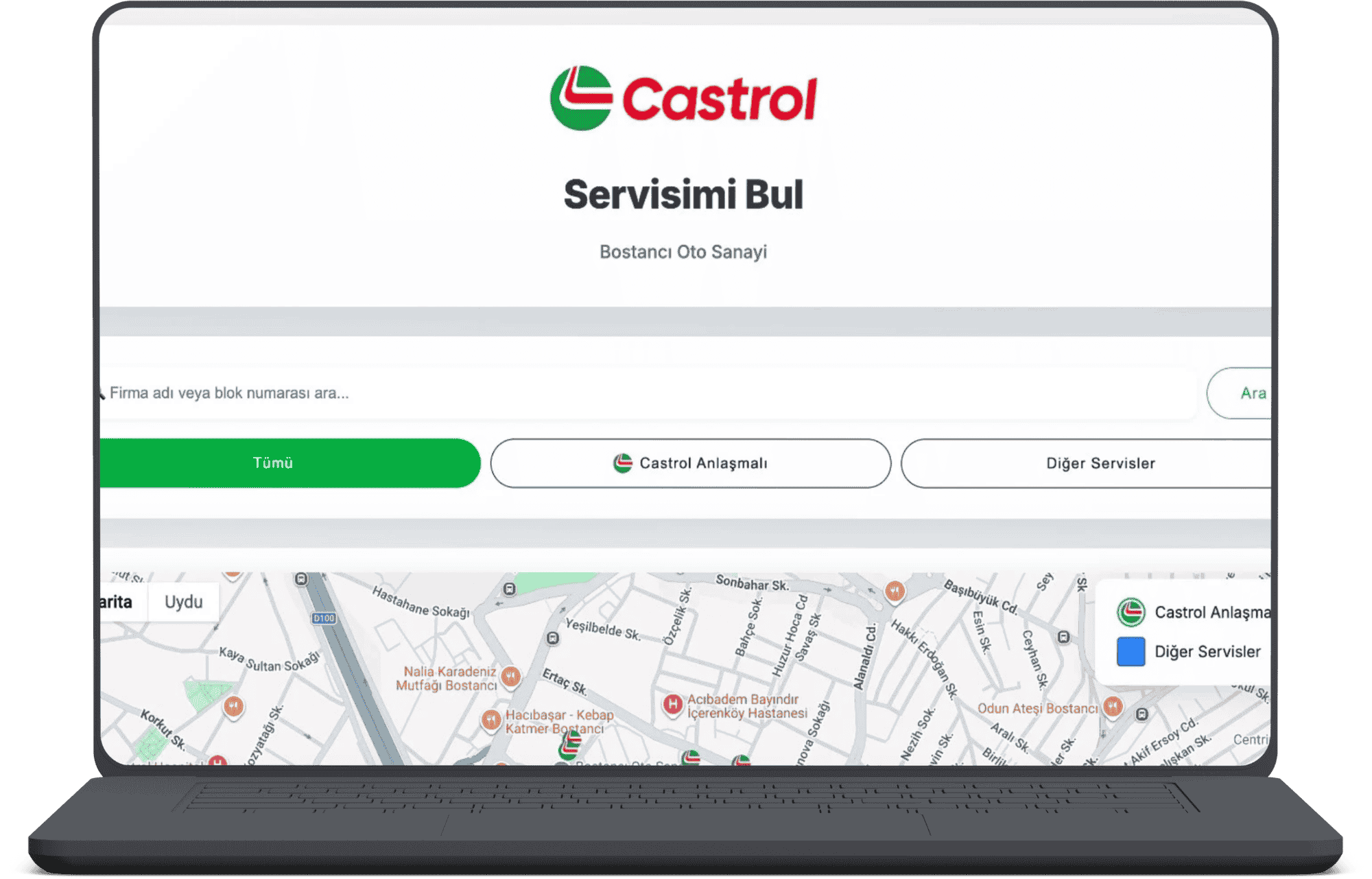 castrol oto servis bul
