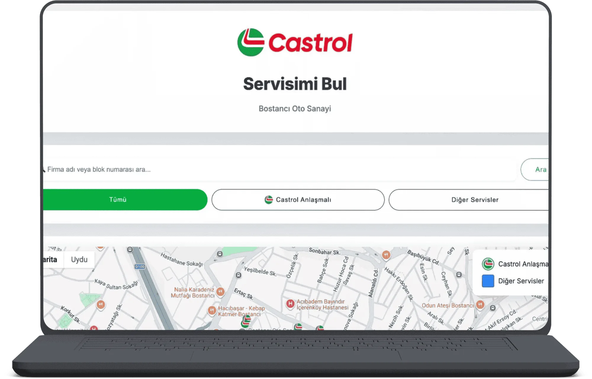 castrol oto servis bul
